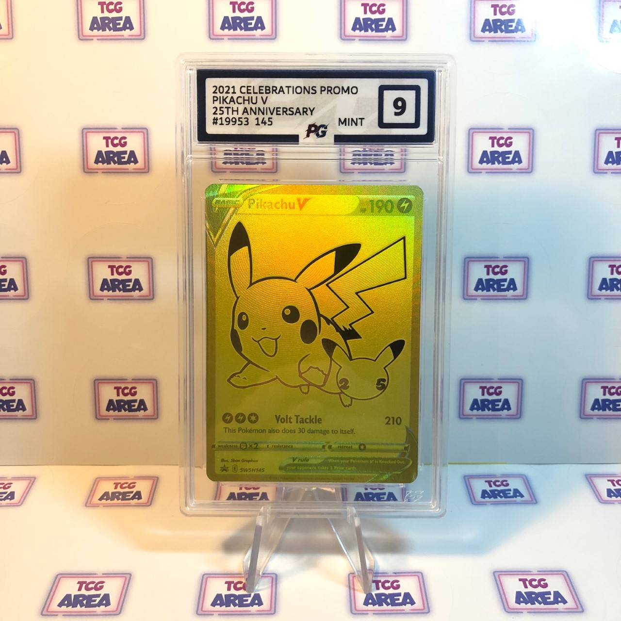 2021 Pokmon TCG Celebrations 25th Anniversary Promo SWSH145 Gold