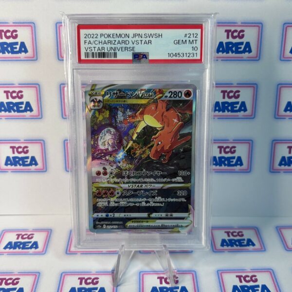 PSA 10 - Charizard VSTAR #212 & Charizard V #211 - Opeenvolgende nummers - VSTAR UNIVERSE s12a - Japans - Afbeelding 2