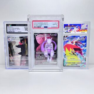 Boîtier acrylique pour cartes gradées PSA, CGC, ACE