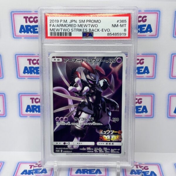 PSA 8 - Armored Mewtwo #365 Japonais - Promo S&L