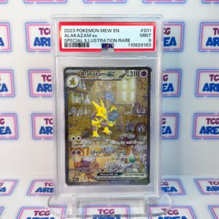 PSA 9 Alakazam EX #201 Pokémon 151 - Special Illustration Rare