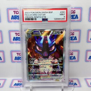 PSA 9 Lucario VSTAR SWSH291 Full Art Black Star Promos