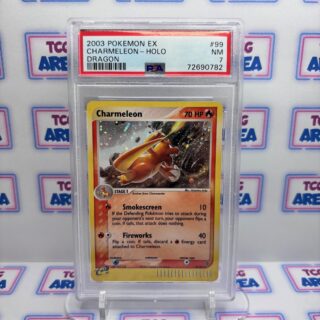 PSA 7 Reptincel 99/97 Holo Pokémon EX Dragon Anglais - Holo Swirl
