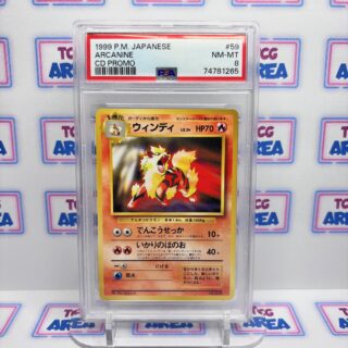 PSA 8 Arcanine #059 CD Promo - 1999 - Japans