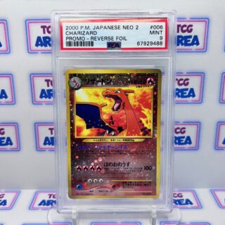 PSA 9 Dracaufeu #006 Neo Premium File 2 Promo - Japonais