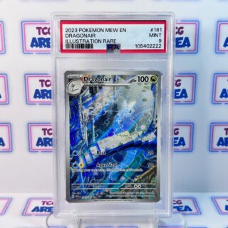 PSA 9 Dragonair #181 Pokémon 151 - Illustration Rare
