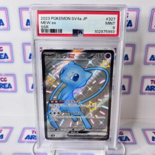 PSA 9 Mew EX 327/190 SRR - Pokémon Shiny Treasure SV4a - Japonais
