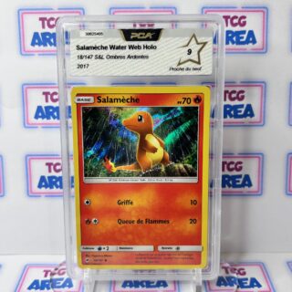 PCA 9 - Salamèche 18/147 Water Web Holo - S&L Ombres Ardentes
