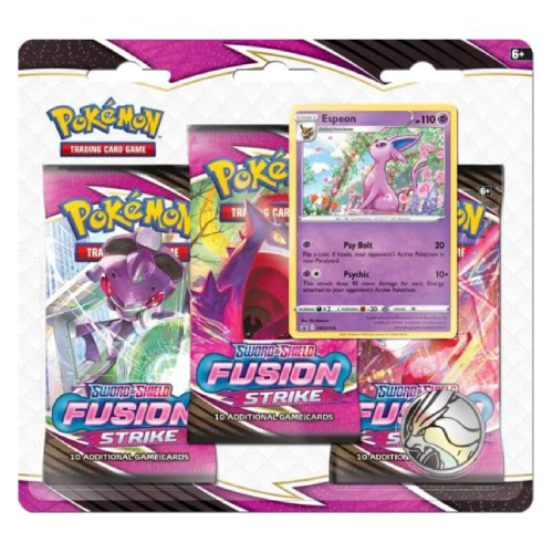 Tripack Fusion Strike - Espeon - Pokémon Sword & Shield (Anglais)