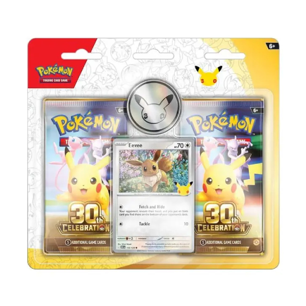 Pokémon 30th Celebration 2-Pack Blister Evee