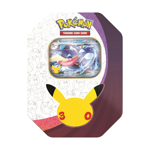 Pokémon 30th Celebration Greninja EX Tin