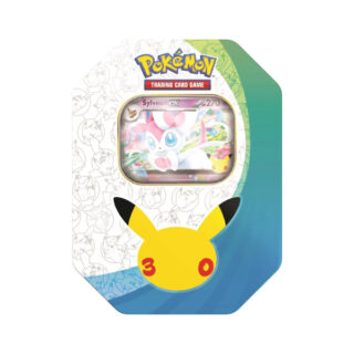 Pokémon 30th Celebration Sylveon EX Tin