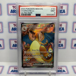 PSA 9 Dracaufeu EX Super Rare 185/165 - Pokémon 151 Japonais - SV2a (kopieer)