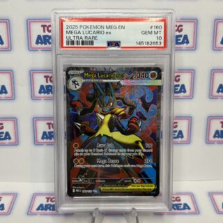 PSA 10 Mega Lucario 160/132 Ultra Rare - Mega Evolution