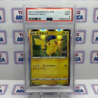 PSA 9 - Pikachu Holo 028/071 - Pokémon GO s10b - Japonais